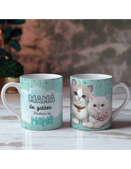 TAZAS MAMÁ PERRROS Y GATOS