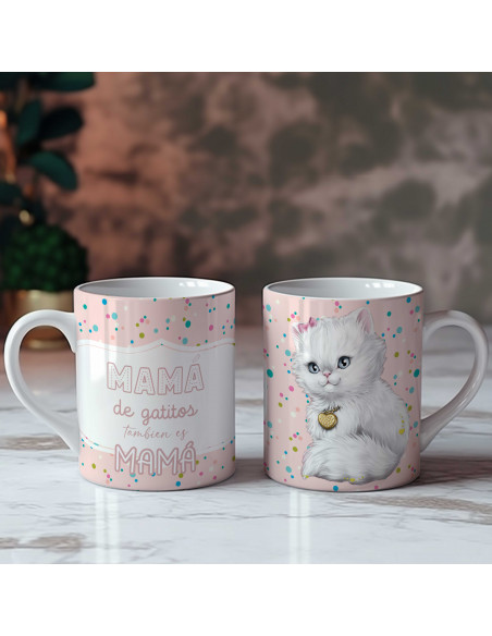 TAZAS MAMÁ PERRROS Y GATOS