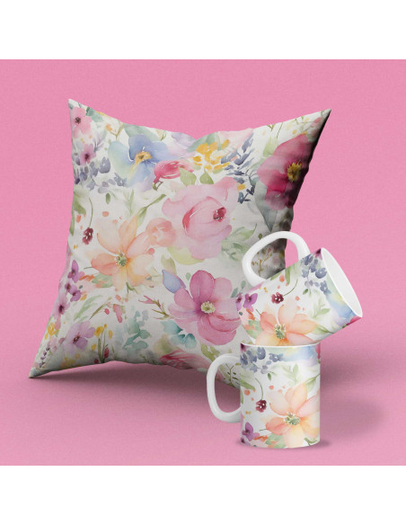 PRIMAVERA | DISEÑOS TAZA Y ALMOHADONES