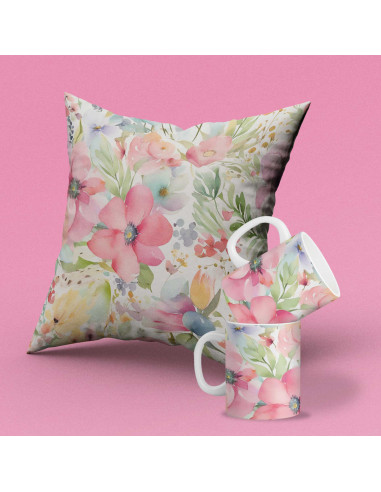 PRIMAVERA | DISEÑOS TAZA Y ALMOHADONES