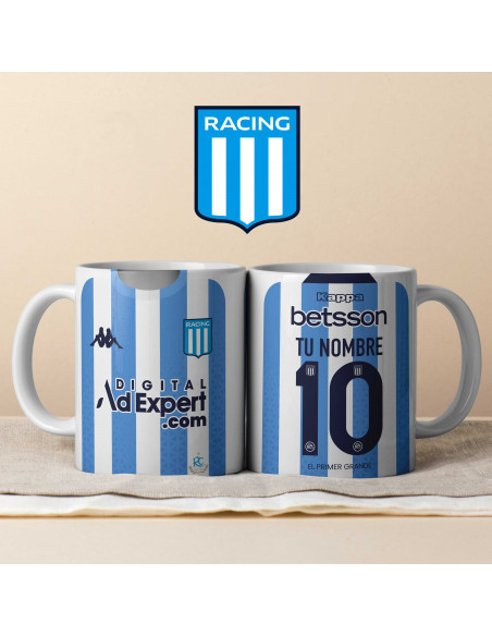 TAZA CAMISETA RACING 2023