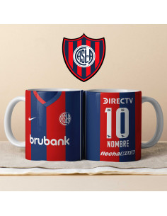 TAZA CAMISETA SAN LORENZO 2023