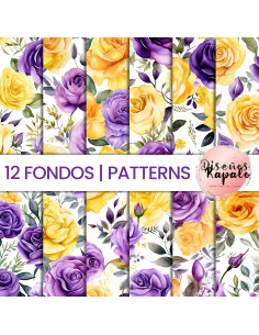 FONDOS | PATTERNS FLORES...