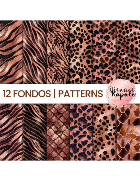 copy of FONDOS | PATTERNS FLORES ROSAS Y CELESTES