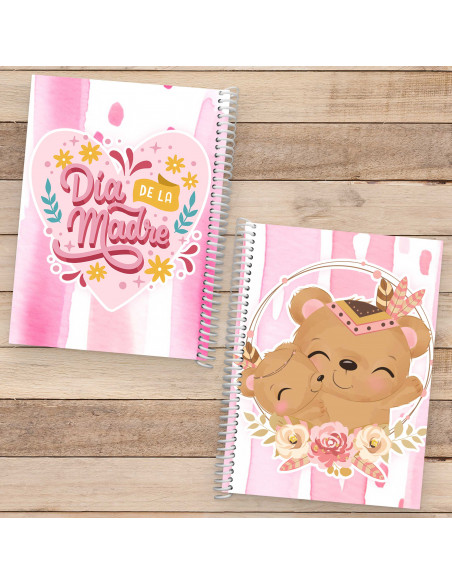 CUADERNO DIA DE LA MADRE ANIMALITOS 2023