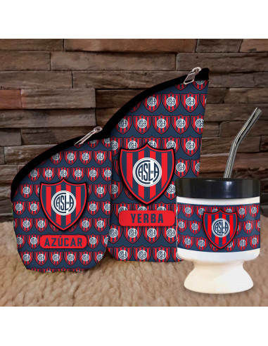 SET MATE CHAU LATA FUTBOL BOCA RIVER... SET MATE CHAU LATA FUTBOL BOCA RIVER...