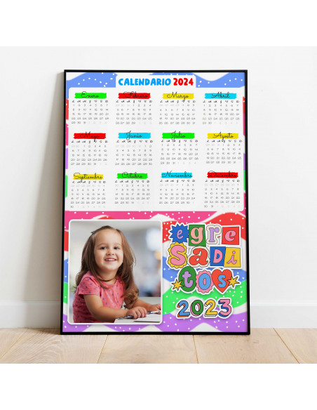 CALENDARIO 2024 PARA FOTO EGRESADITOS, PACK 1
