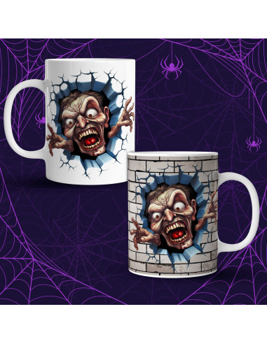 TAZAS 3D HALLOWEEN