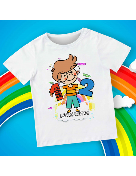 copy of Remera egresadito superhéroes animalitos