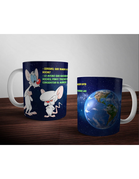 Tazas dibujos animados recuerdos