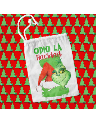 BOLSITAS GRINCH ODIO LA NAVIDAD