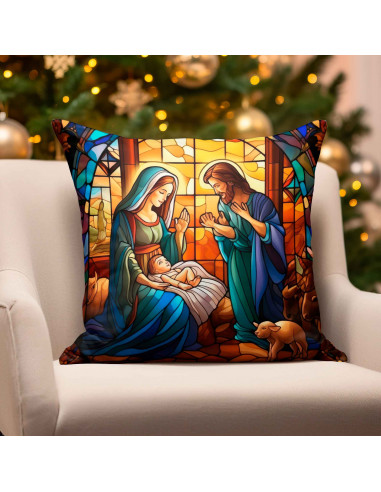 ALMOHADONES NAVIDAD RELIGIOSOS PESEBRE ALMOHADONES NAVIDAD RELIGIOSOS PESEBRE