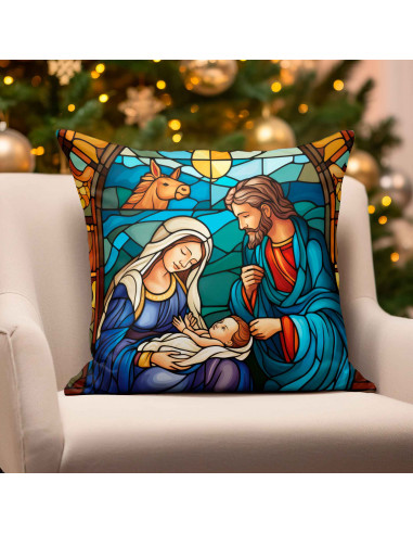 ALMOHADONES NAVIDAD RELIGIOSOS PESEBRE ALMOHADONES NAVIDAD RELIGIOSOS PESEBRE