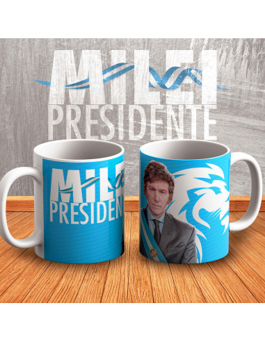 PLANTILLAS TAZAS MILEI PRESIDENTE