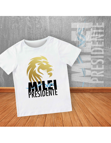 PLANTILLAS REMERAS MILEI PRESIDENTE