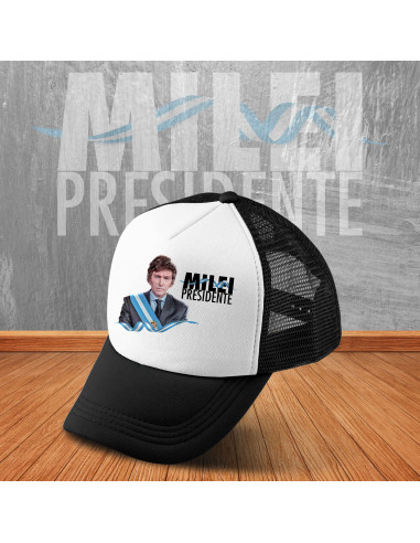 PLANTILLAS GORRAS MILEI PRESIDENTE
