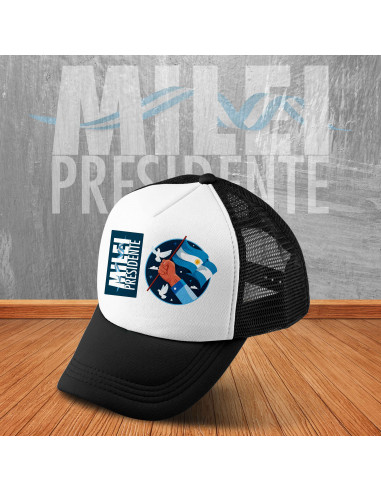 PLANTILLAS GORRAS MILEI PRESIDENTE