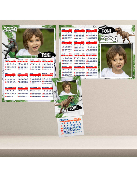 SET CALENDARIO | DINOSAURIO