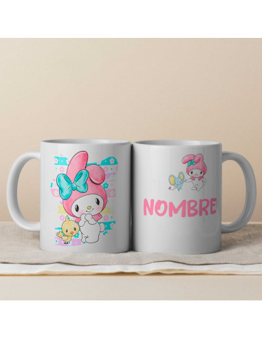 TAZAS KITTY MELODY KUROMI