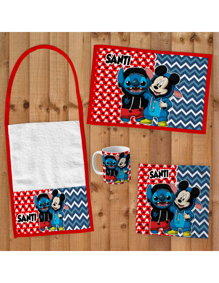 Pack Jardin - SET DE JARDIN STITCH Y MICKEY