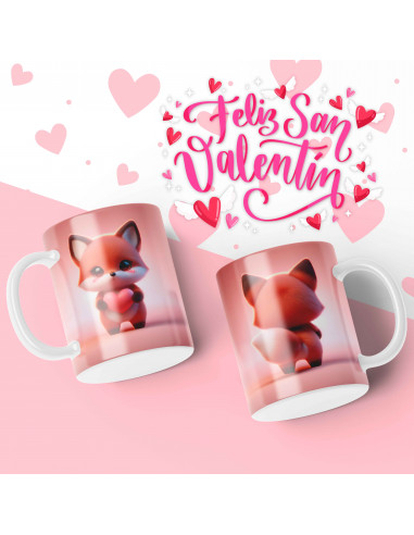 TAZAS SAN VALENTIN ANIMALITOS