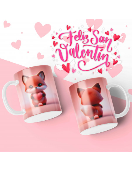 TAZAS SAN VALENTIN ANIMALITOS