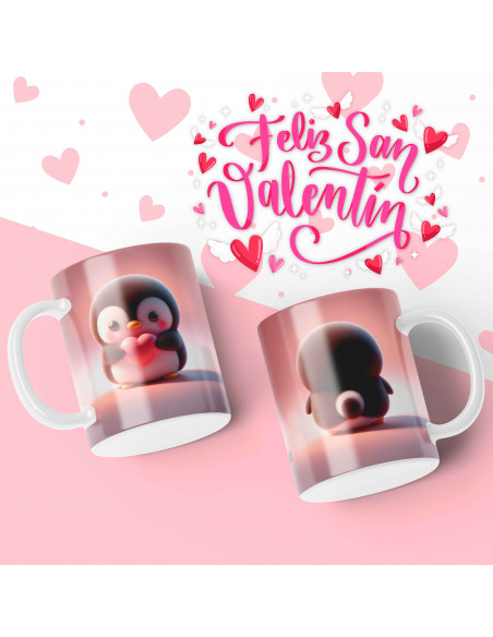 TAZAS SAN VALENTIN ANIMALITOS
