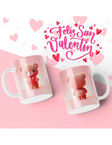 TAZAS SAN VALENTIN ANIMALITOS