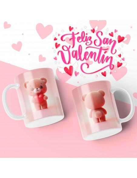 TAZAS SAN VALENTIN ANIMALITOS