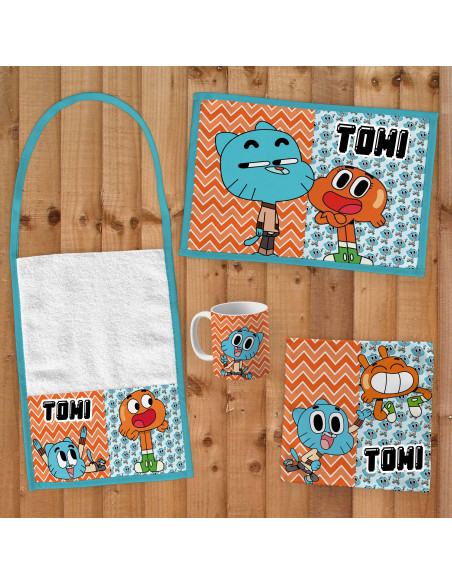 Pack Jardin - SET DE INCREIBLE MUNDO DE GUMBALL