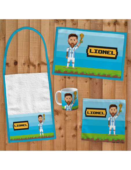 Pack Jardin - SET DE JARDIN MESSI PIXEL