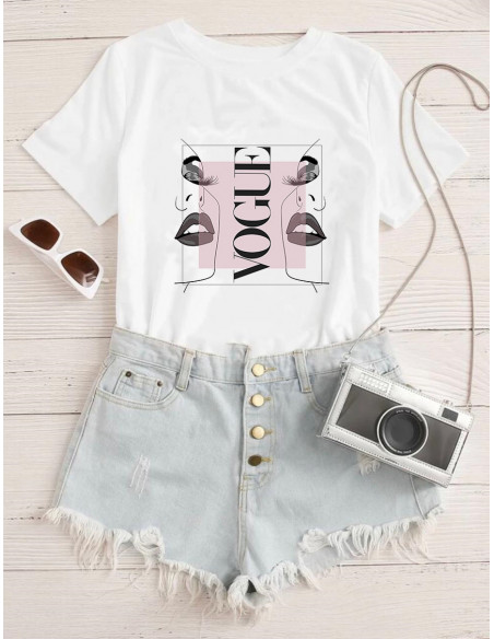 PACK DE 30 DISEÑOS REMERA VOGUE