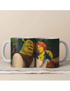 TAZAS PAREJA SHREK FIONA...