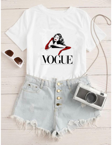 PACK DE 30 DISEÑOS REMERA VOGUE