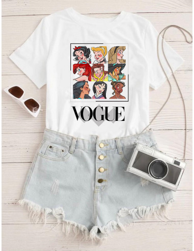 PACK DE 30 DISEÑOS REMERA VOGUE