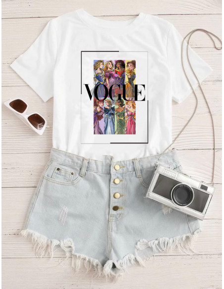 PACK DE 30 DISEÑOS REMERA VOGUE