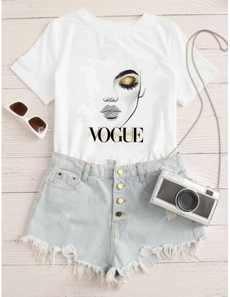 PACK DE 30 DISEÑOS REMERA VOGUE