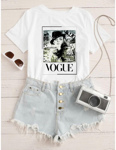 PACK DE 30 DISEÑOS REMERA VOGUE
