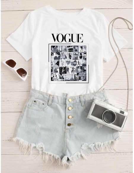 PACK DE 30 DISEÑOS REMERA VOGUE