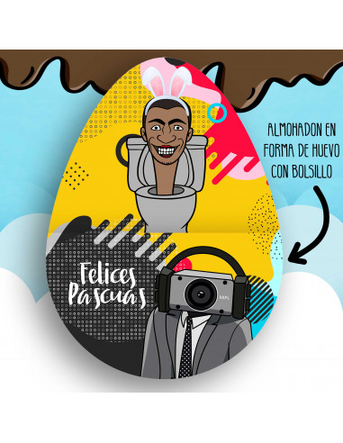 ALMOHADONES HUEVITO PACK 2024