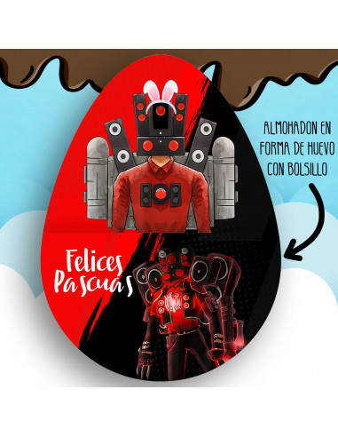 ALMOHADONES HUEVITO PACK 2024