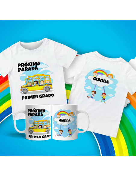 Remera + Taza Egresaditos Próxima Parada 2 2024