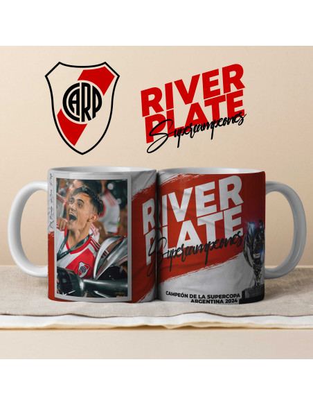 RIVER PLATE SUPER CAMPEÓN 2024 | TAZAS
