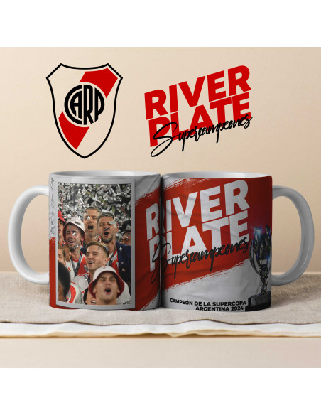 RIVER PLATE SUPER CAMPEÓN 2024 | TAZAS