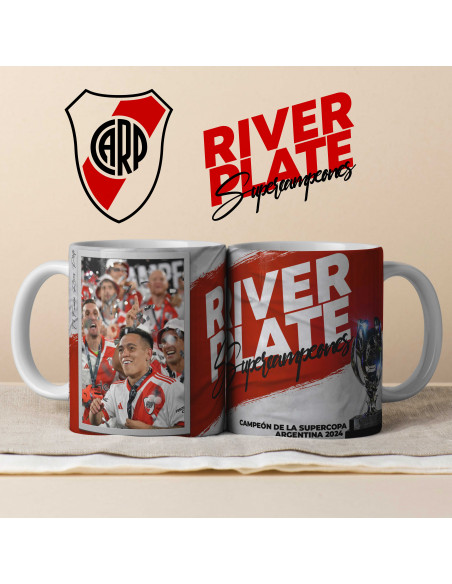 RIVER PLATE SUPER CAMPEÓN 2024 | TAZAS