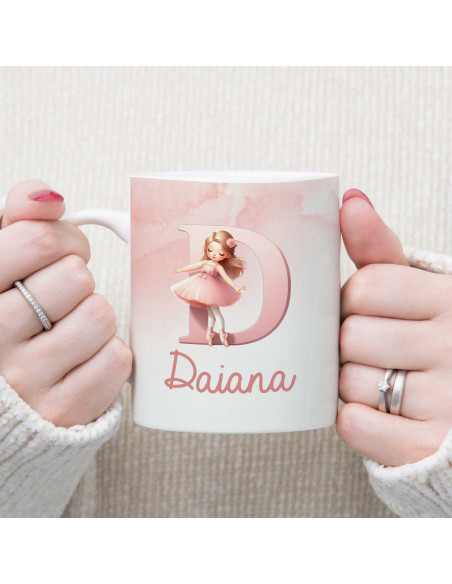TAZAS INICIALES BAILARINA