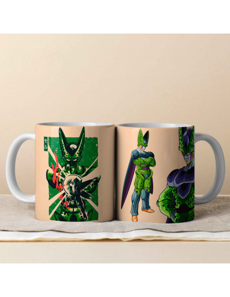 PLANTILLAS TAZAS DRAGON BALL