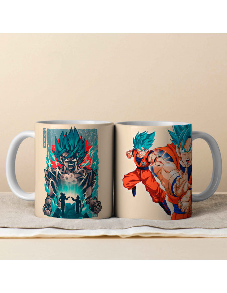 PLANTILLAS TAZAS DRAGON BALL