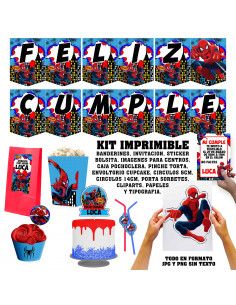 HOMBRE ARAÑA | KIT...