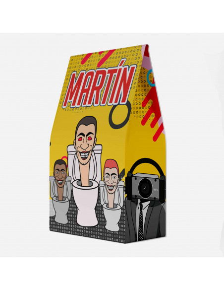 Bolsitas Imprimible - SKIBIDI TOILET